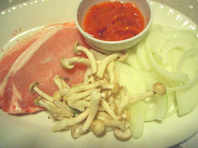 豚肉と野菜