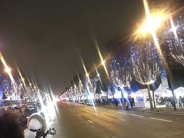 パリのクリスマスマーケット