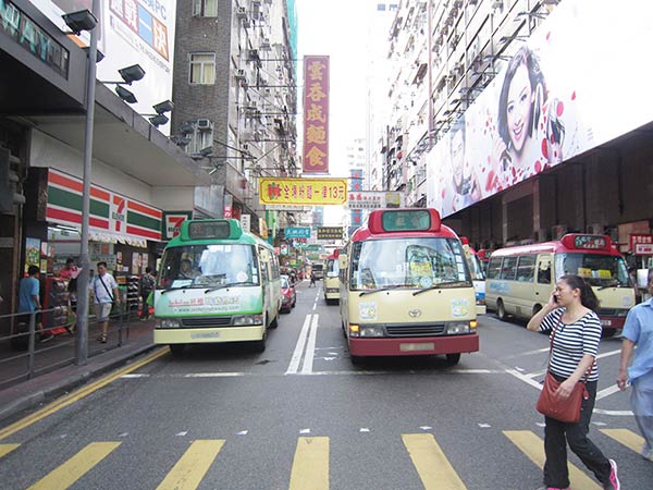 香港のミニバス